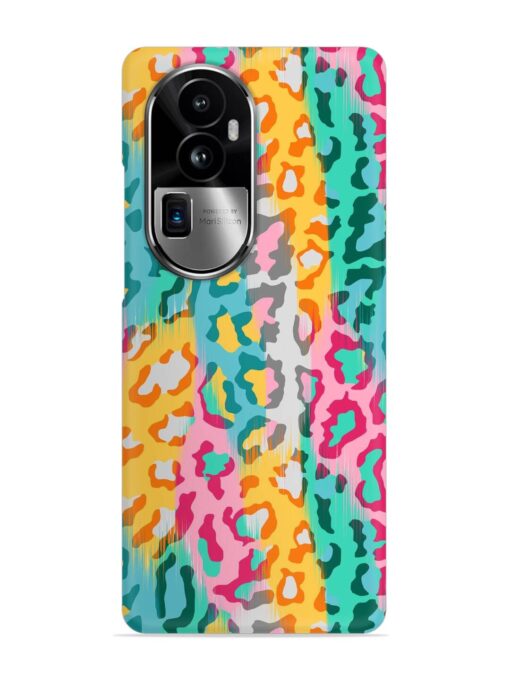 Seamless Vector Colorful Snap Case for Oppo Reno 10 Pro Plus (5G) Zapvi