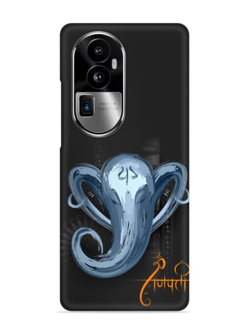 Illustration Lord Ganpati Snap Case for Oppo Reno 10 Pro Plus (5G) Zapvi