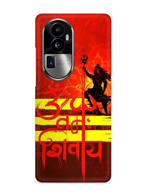 Illustration Lord Shiva Snap Case for Oppo Reno 10 Pro Plus (5G) Zapvi