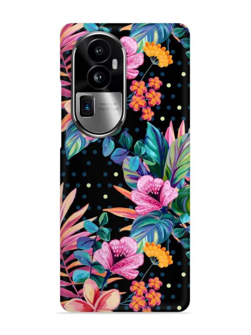 Seamless Floral Pattern Snap Case for Oppo Reno 10 Pro Plus (5G) Zapvi