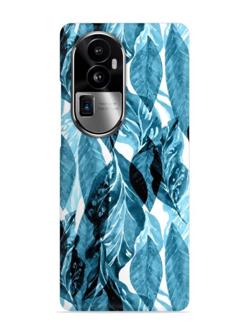 Leaves Pattern Jungle Snap Case for Oppo Reno 10 Pro Plus (5G) Zapvi