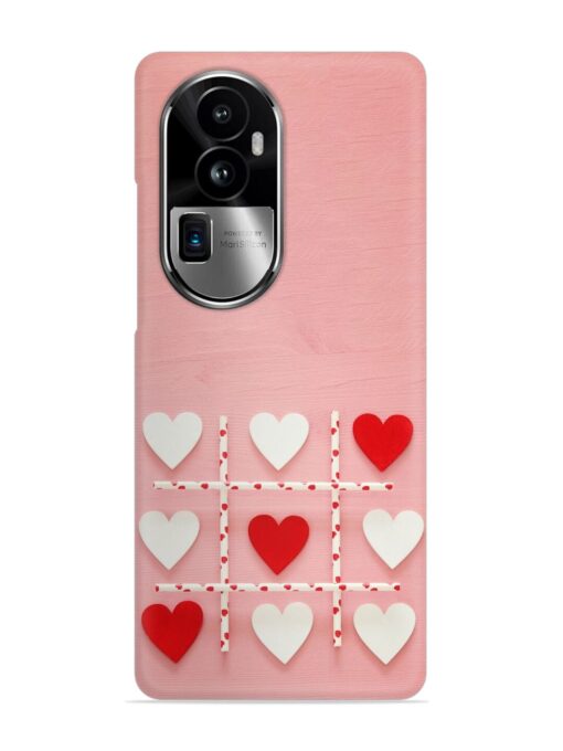 Valentines Day Concept Snap Case for Oppo Reno 10 Pro Plus (5G) Zapvi