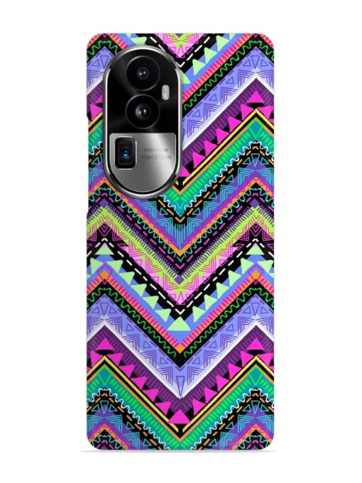 Tribal Aztec Print Snap Case for Oppo Reno 10 Pro Plus (5G)