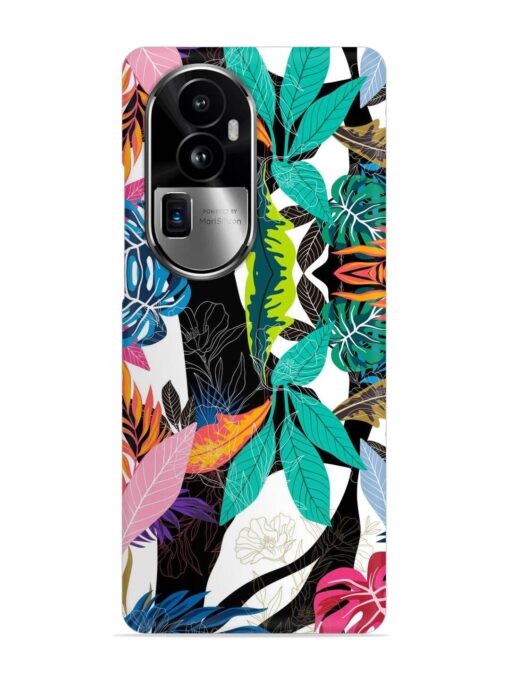 Floral Pattern Bright Snap Case for Oppo Reno 10 Pro Plus (5G) Zapvi