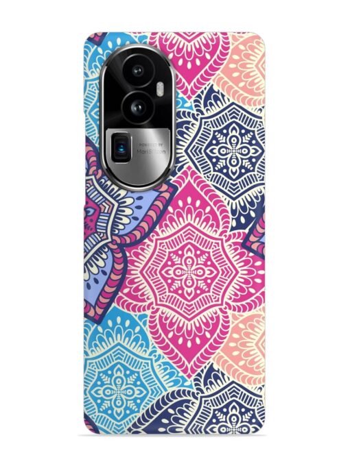 Ethnic Floral Seamless Snap Case for Oppo Reno 10 Pro Plus (5G)