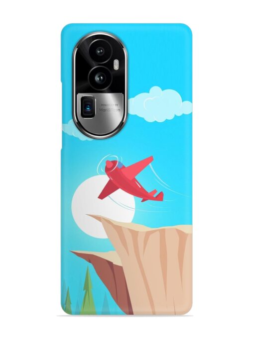 Small Planes In Flight Snap Case for Oppo Reno 10 Pro Plus (5G) Zapvi