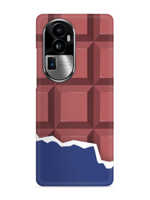 Chocolate Vector Art Snap Case for Oppo Reno 10 Pro Plus (5G) Zapvi