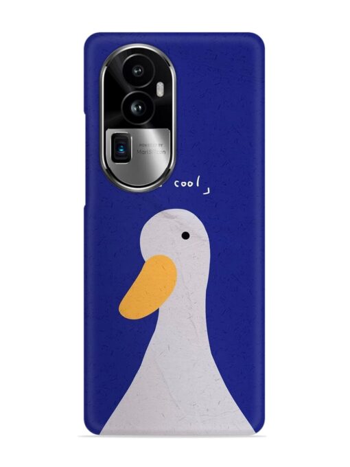 Be Cool Duck Snap Case for Oppo Reno 10 Pro Plus (5G) Zapvi