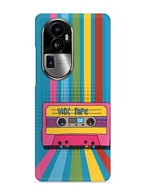 Mix Tape Vactor Snap Case for Oppo Reno 10 Pro Plus (5G) Zapvi