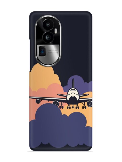 Aeroplane vector Snap Case for Oppo Reno 10 Pro Plus (5G)