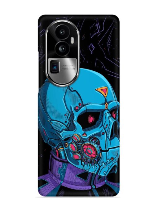 Skull Robo Vector Snap Case for Oppo Reno 10 Pro Plus (5G) Zapvi