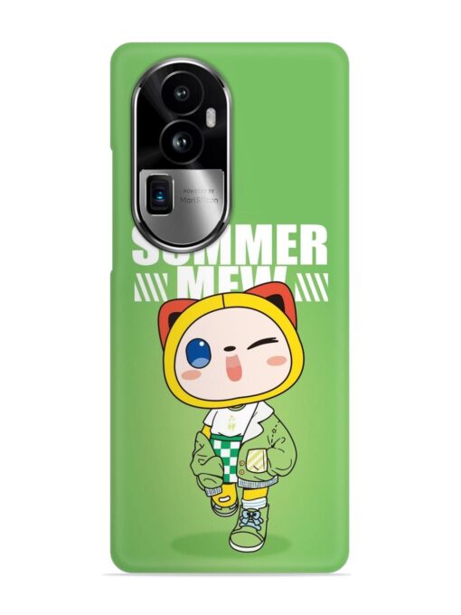 Summer Mew Snap Case for Oppo Reno 10 Pro Plus (5G) Zapvi