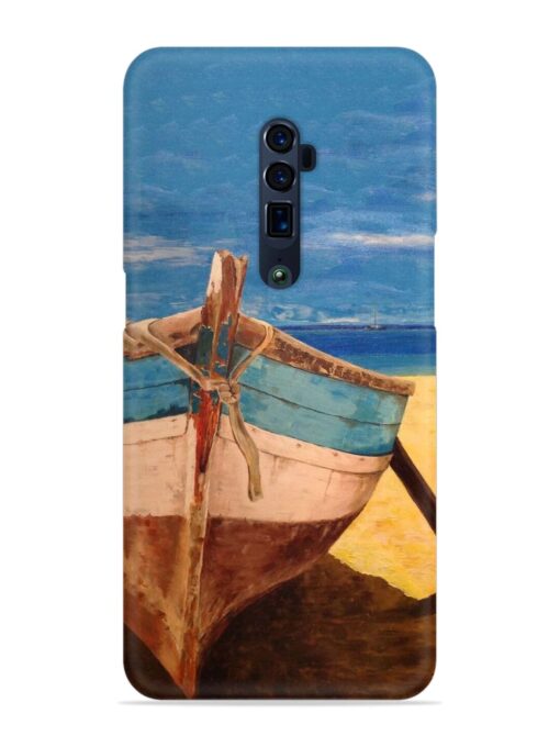 Canvas Painting Snap Case for Oppo Reno 10X Zoom Zapvi