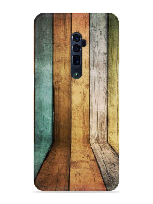 Wooden Realistic Art Snap Case for Oppo Reno 10X Zoom Zapvi