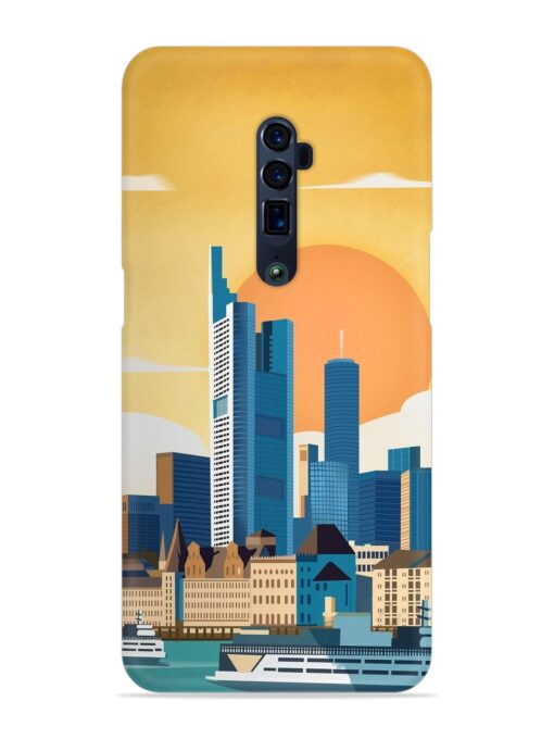 Germany Frankfurt Snap Case for Oppo Reno 10X Zoom Zapvi