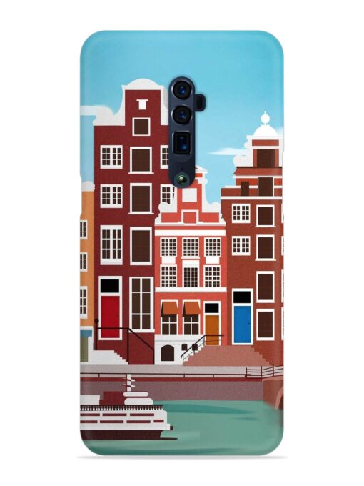 Scenery Architecture Amsterdam Landscape Snap Case for Oppo Reno 10X Zoom Zapvi