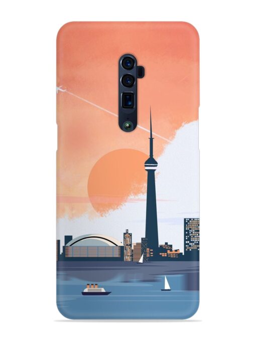 Toronto Canada Snap Case for Oppo Reno 10X Zoom