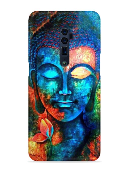 Buddha Painting Snap Case for Oppo Reno 10X Zoom