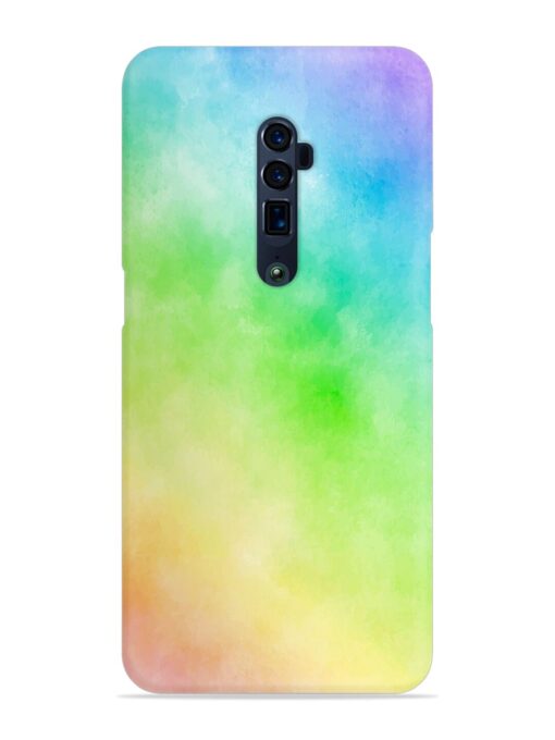 Watercolor Mixture Snap Case for Oppo Reno 10X Zoom Zapvi