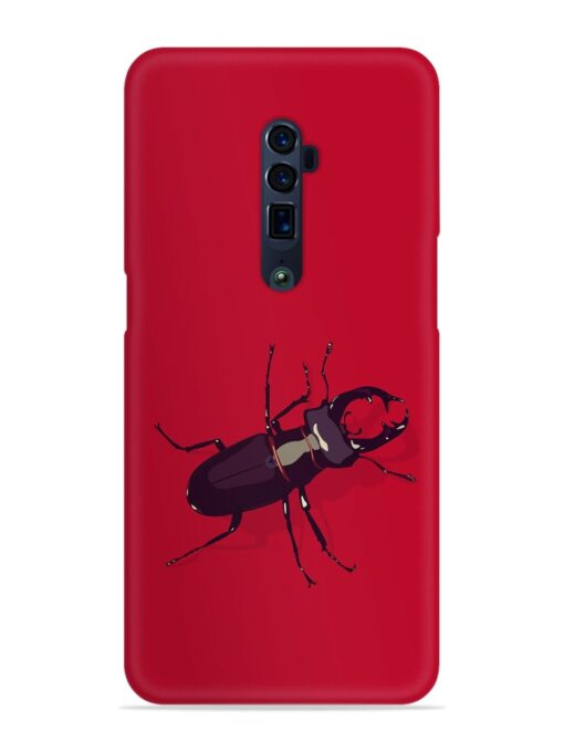 Beetles Snap Case for Oppo Reno 10X Zoom Zapvi