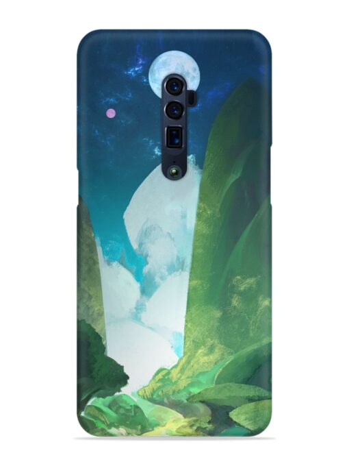 Abstract Art Of Nature Snap Case for Oppo Reno 10X Zoom