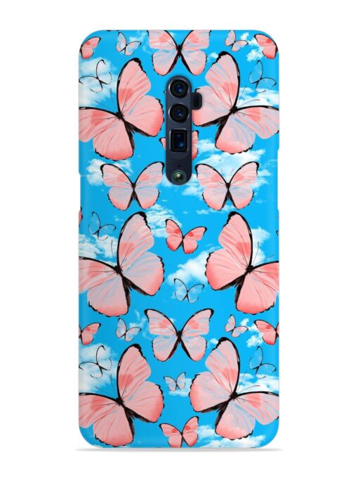 Seamless Pattern Tropical Snap Case for Oppo Reno 10X Zoom Zapvi