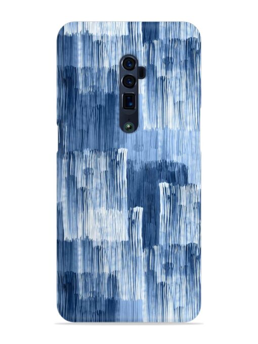 Abstract Pattern Stripes Snap Case for Oppo Reno 10X Zoom Zapvi