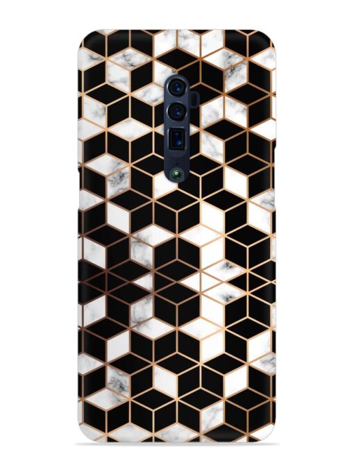 Vector Marble Texture Snap Case for Oppo Reno 10X Zoom