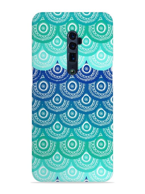 Ethnic Seamless Pattern Snap Case for Oppo Reno 10X Zoom