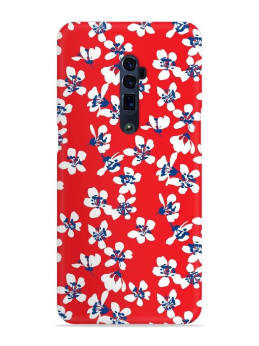 Hand Drawn Abstract Snap Case for Oppo Reno 10X Zoom Zapvi