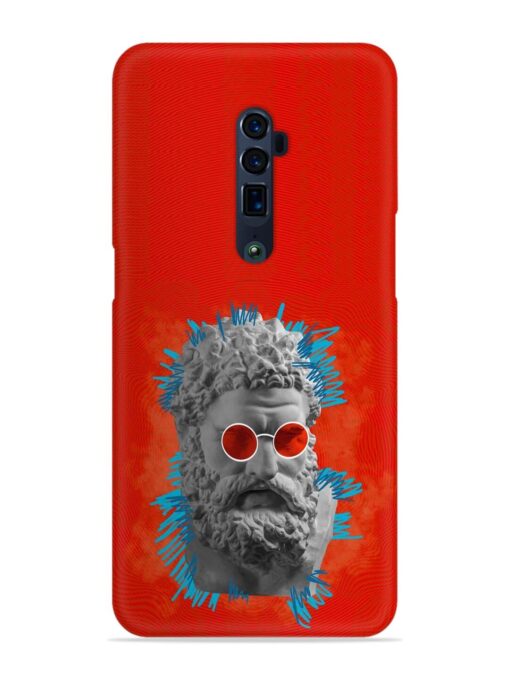 Contemporary Art Concept Snap Case for Oppo Reno 10X Zoom Zapvi