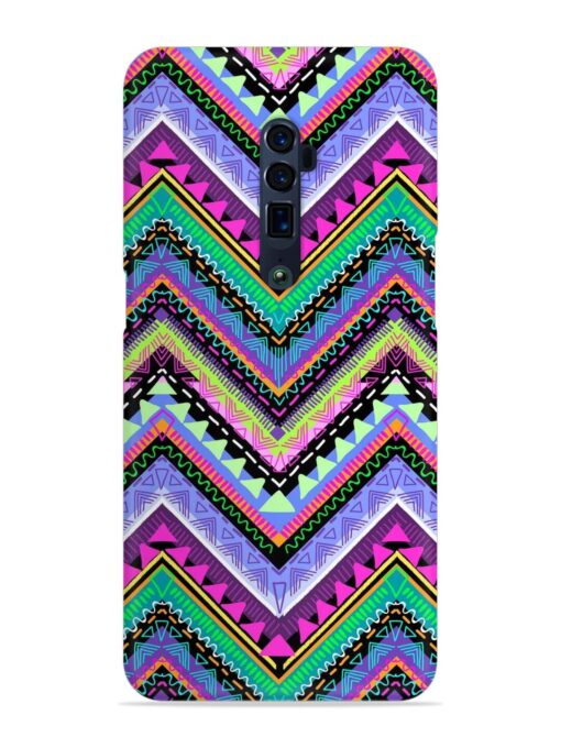 Tribal Aztec Print Snap Case for Oppo Reno 10X Zoom