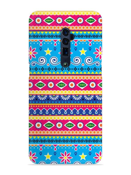 Indian Seamless Snap Case for Oppo Reno 10X Zoom Zapvi