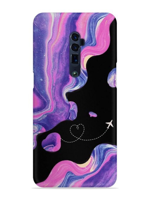 Glitter Art Snap Case for Oppo Reno 10X Zoom