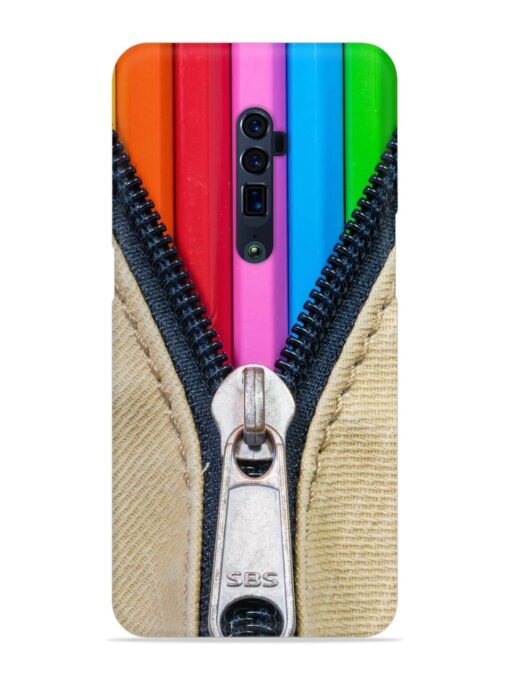 Zip In Color Snap Case for Oppo Reno 10X Zoom