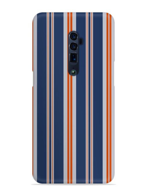 Abstract Vector Geometric Snap Case for Oppo Reno 10X Zoom