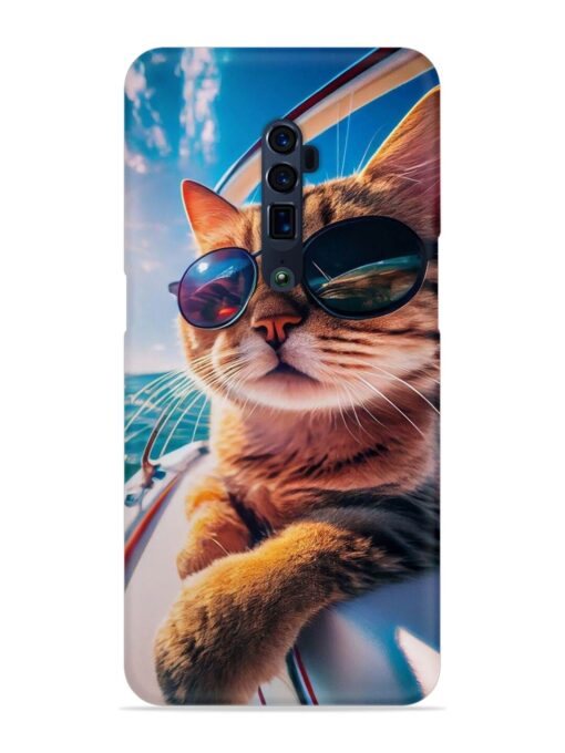 Cat In Style Snap Case for Oppo Reno 10X Zoom Zapvi