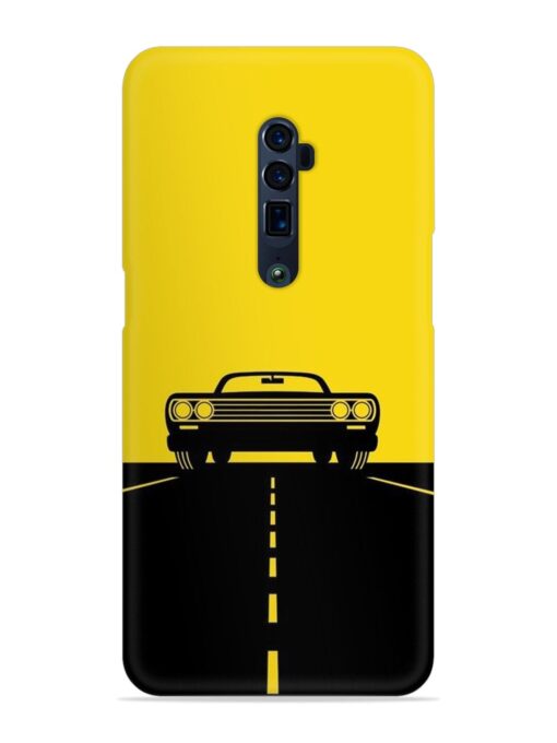 Classic Car Snap Case for Oppo Reno 10X Zoom