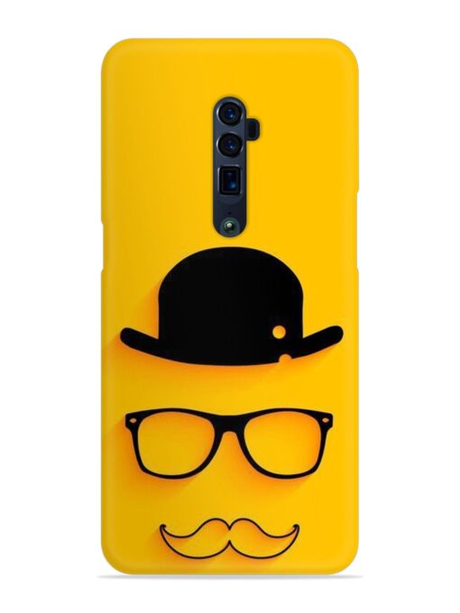 Classic Face Vector Snap Case for Oppo Reno 10X Zoom