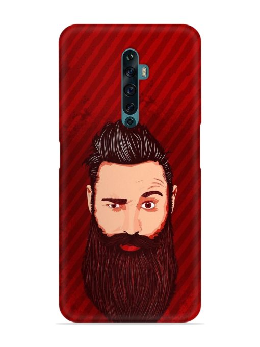 Beardo Man Snap Case for Oppo Reno 2F Zapvi