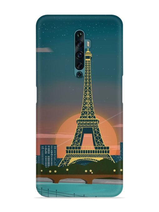 Scenery Architecture France Paris Snap Case for Oppo Reno 2F Zapvi