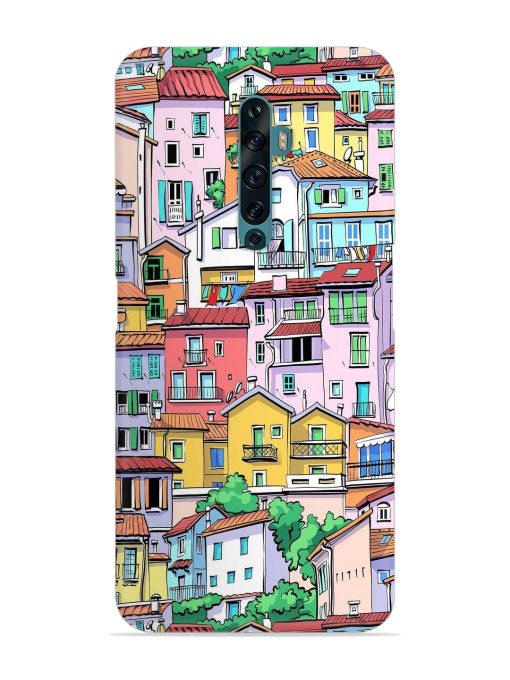 Europe Old Town Snap Case for Oppo Reno 2F Zapvi