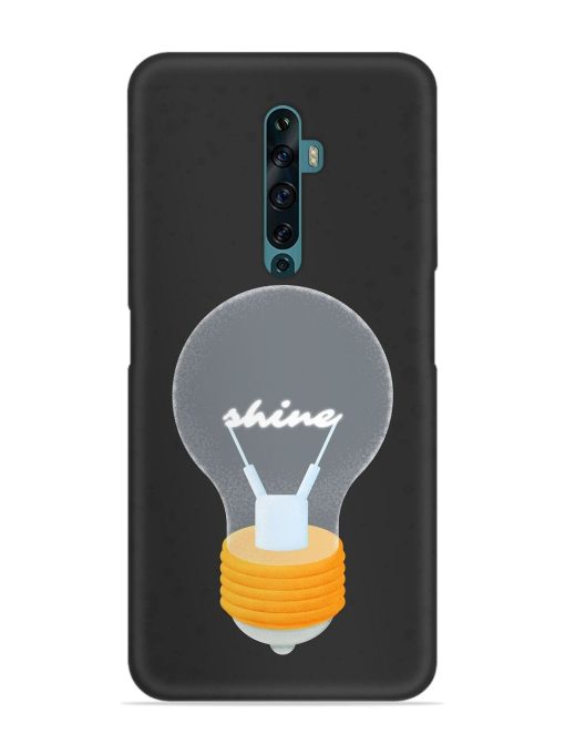 Bulb Background Snap Case for Oppo Reno 2F Zapvi