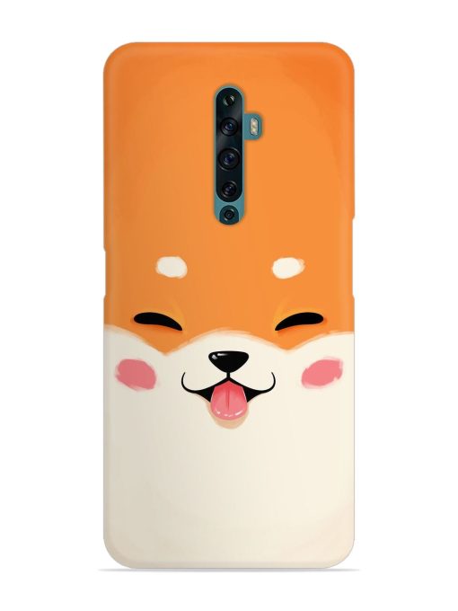 Happy Cat Art Snap Case for Oppo Reno 2F