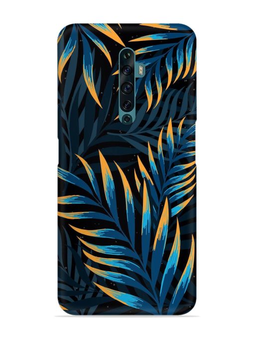 Abstract Leaf Art Snap Case for Oppo Reno 2F Zapvi