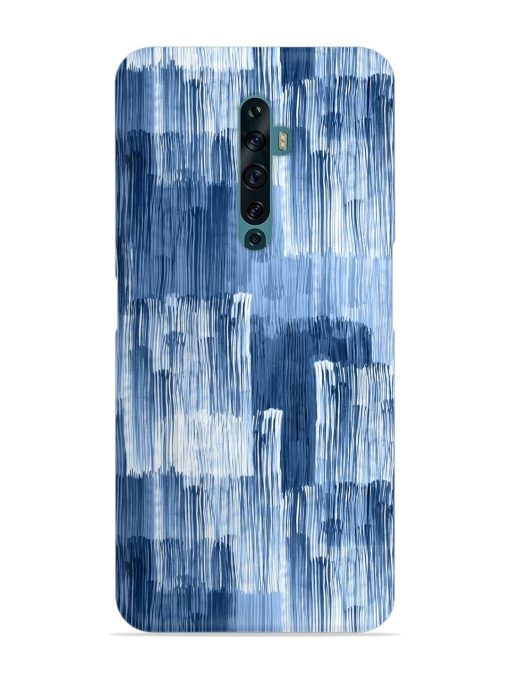 Abstract Pattern Stripes Snap Case for Oppo Reno 2F