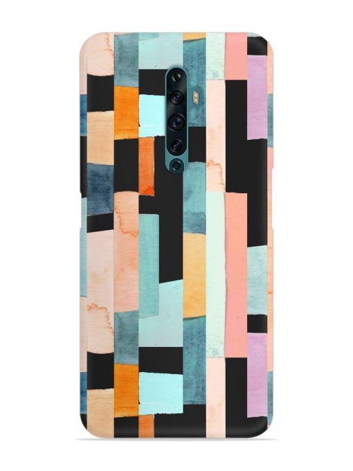 Geometric Seamless Pattern Snap Case for Oppo Reno 2F Zapvi