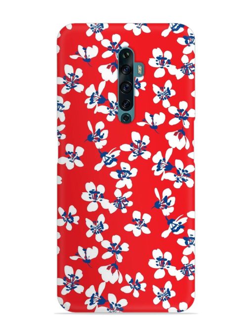 Hand Drawn Abstract Snap Case for Oppo Reno 2F