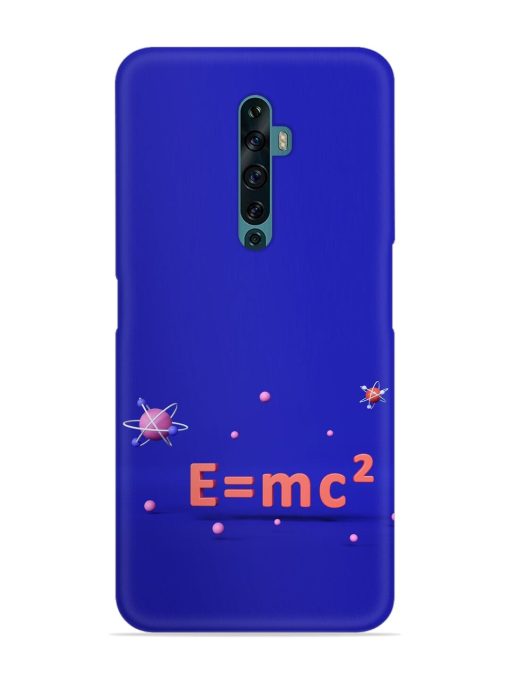 Formula Relativity Equation Snap Case for Oppo Reno 2F