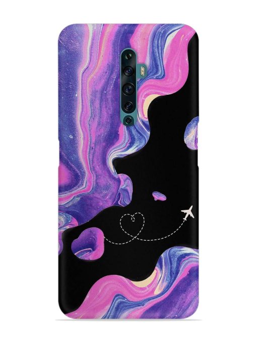 Glitter Art Snap Case for Oppo Reno 2F